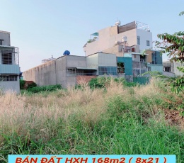 Bán đất hxh 168m2 ( 8x21 ) Tô Ngọc Vân Q12 , ngay chợ Minh Phát , 6 tỷ nhỉnh...
